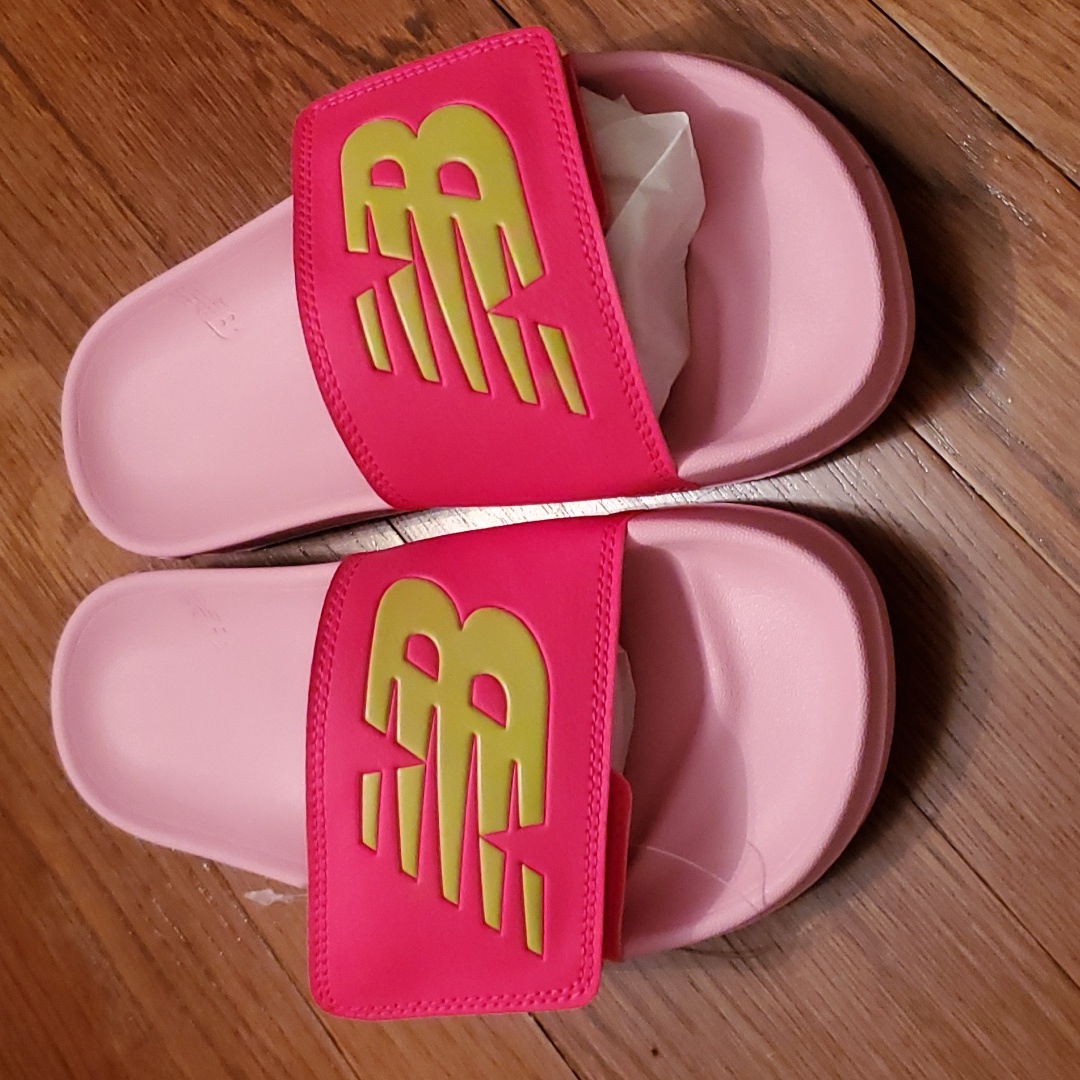 Brand New New Balance Slides